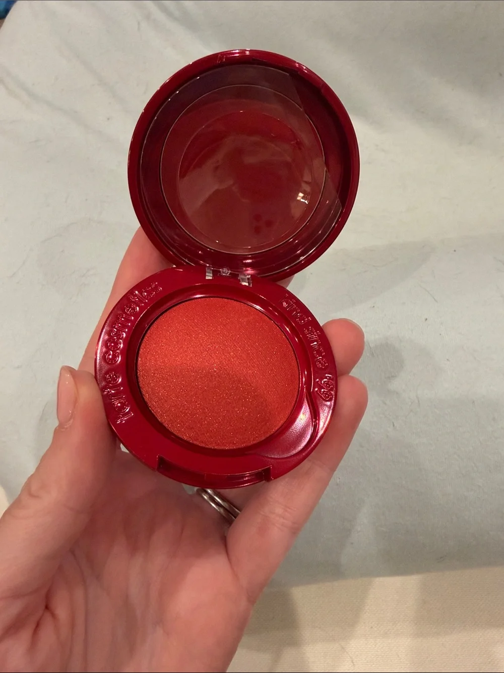 Tarte cosmetics macaron blush and glow duo in red velvet